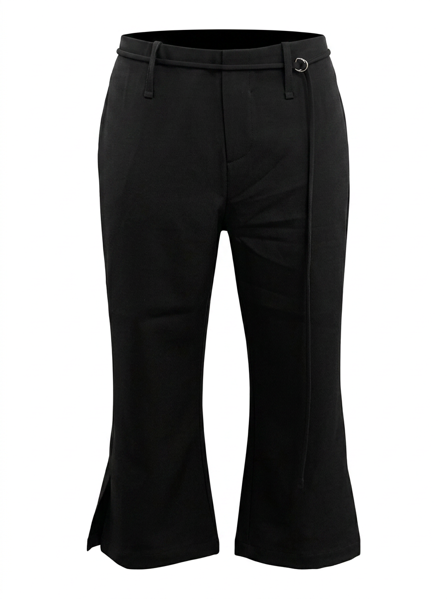 capri dress pants WITH SLIT NA / Black / L Flat back Size:4-5 Years SBPROMO_2026 Denim Shirt Dress |