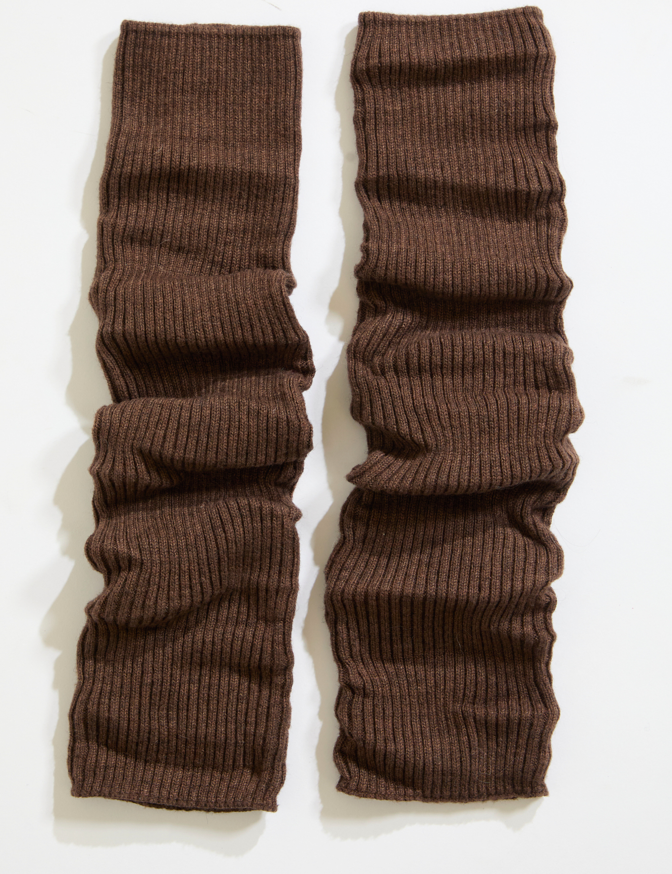 RIBBED KNIT SCRUNCHY LEG WARMER