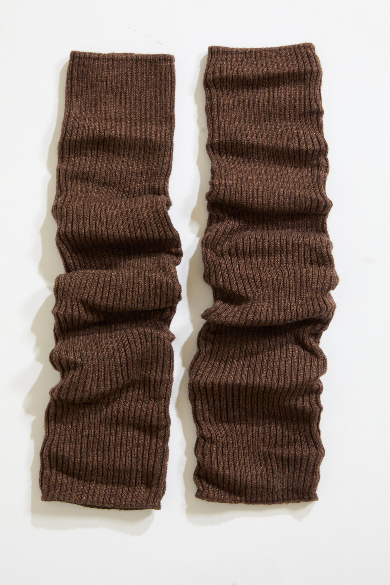 RIBBED KNIT SCRUNCHY LEG WARMER