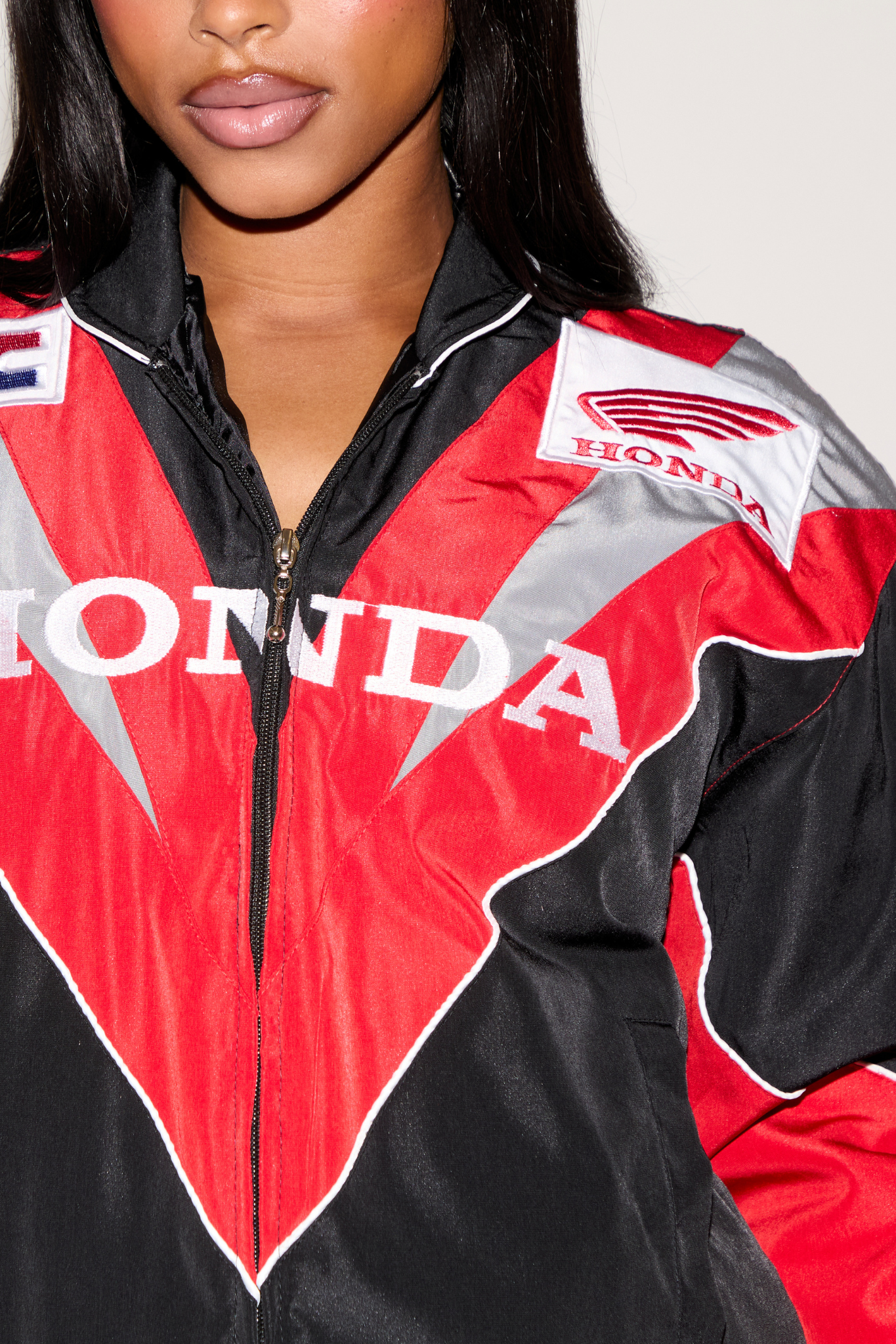 HONDA MULTI COLOR PUFFY RACING JACKET