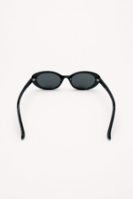 SLIGHT CAT EYE ACRYLIC FRAME SUNGLASSES