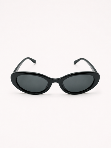 SLIGHT CAT EYE ACRYLIC FRAME SUNGLASSES