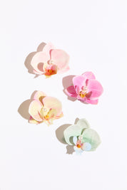 PASTEL ORCHID HAIR CLIP