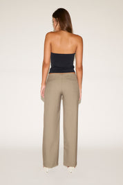 SEAMLESS SIMPLE CROPPED TUBE TOP