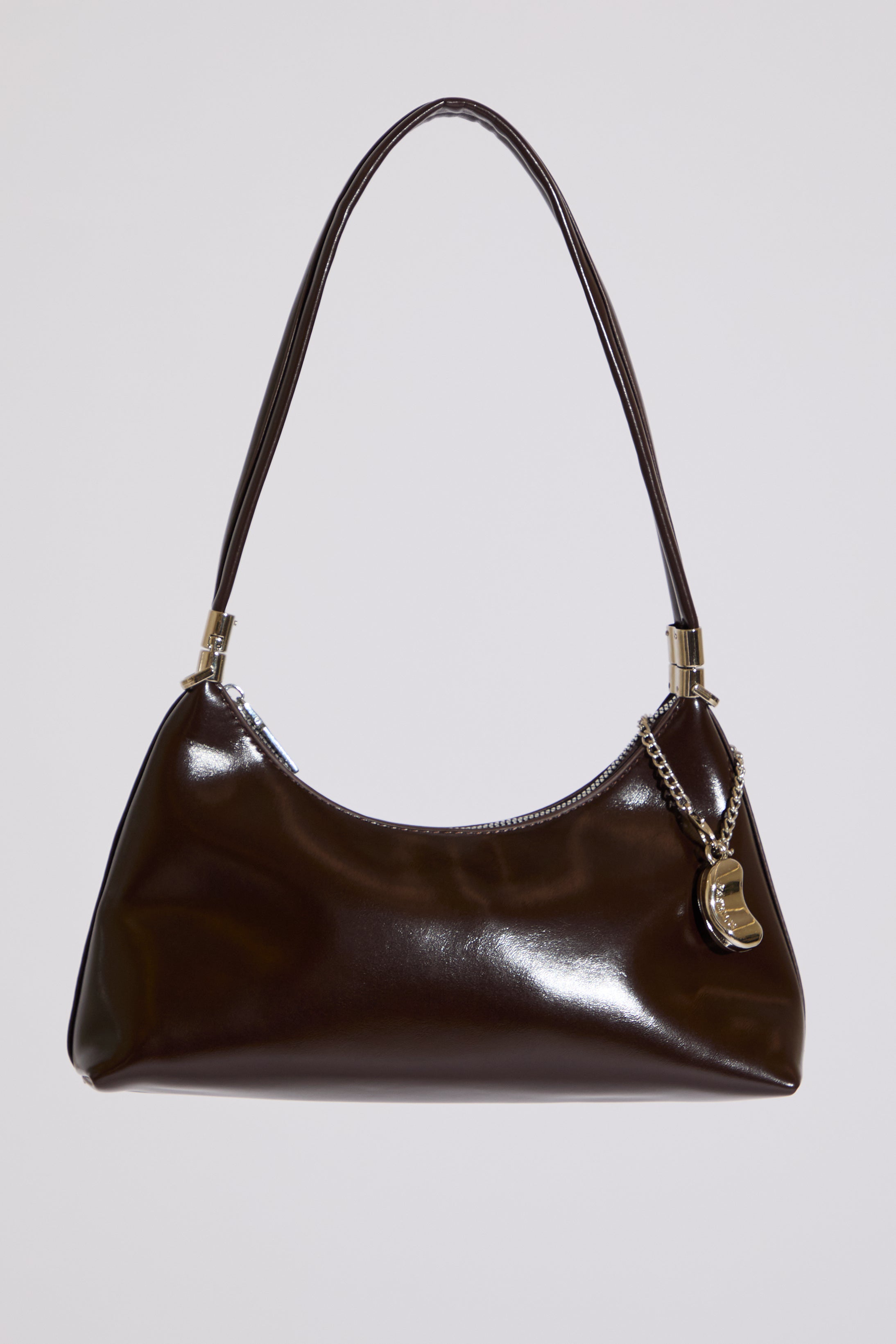 VEGAN LEATHER HOBO STYLE SHOULDER BAG
