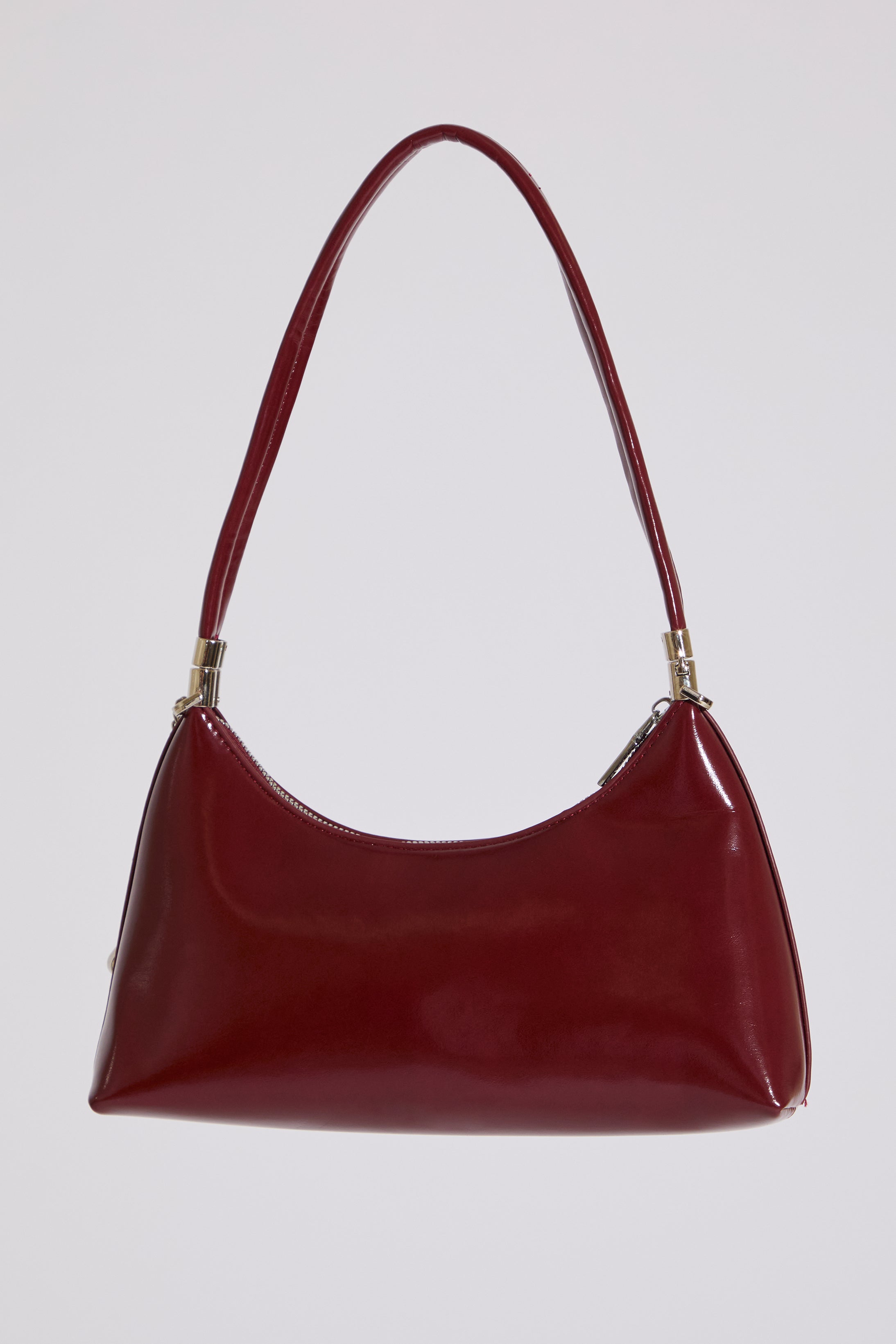 VEGAN LEATHER HOBO STYLE SHOULDER BAG