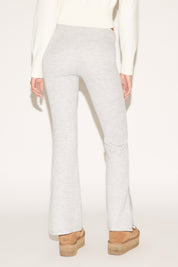 YOGA WAIST FLARE LEGGING WITH SLIT