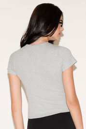 SHORT SLEEVE CLASSIC FIT SOLID COLOR TSHIRT