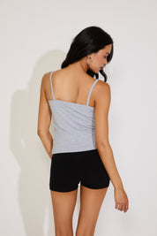 SIMPLE SLEEVELESS SLIM FIT CAMI TOP