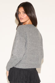 FRENCH BULLDOG CREW NECK SWEATER