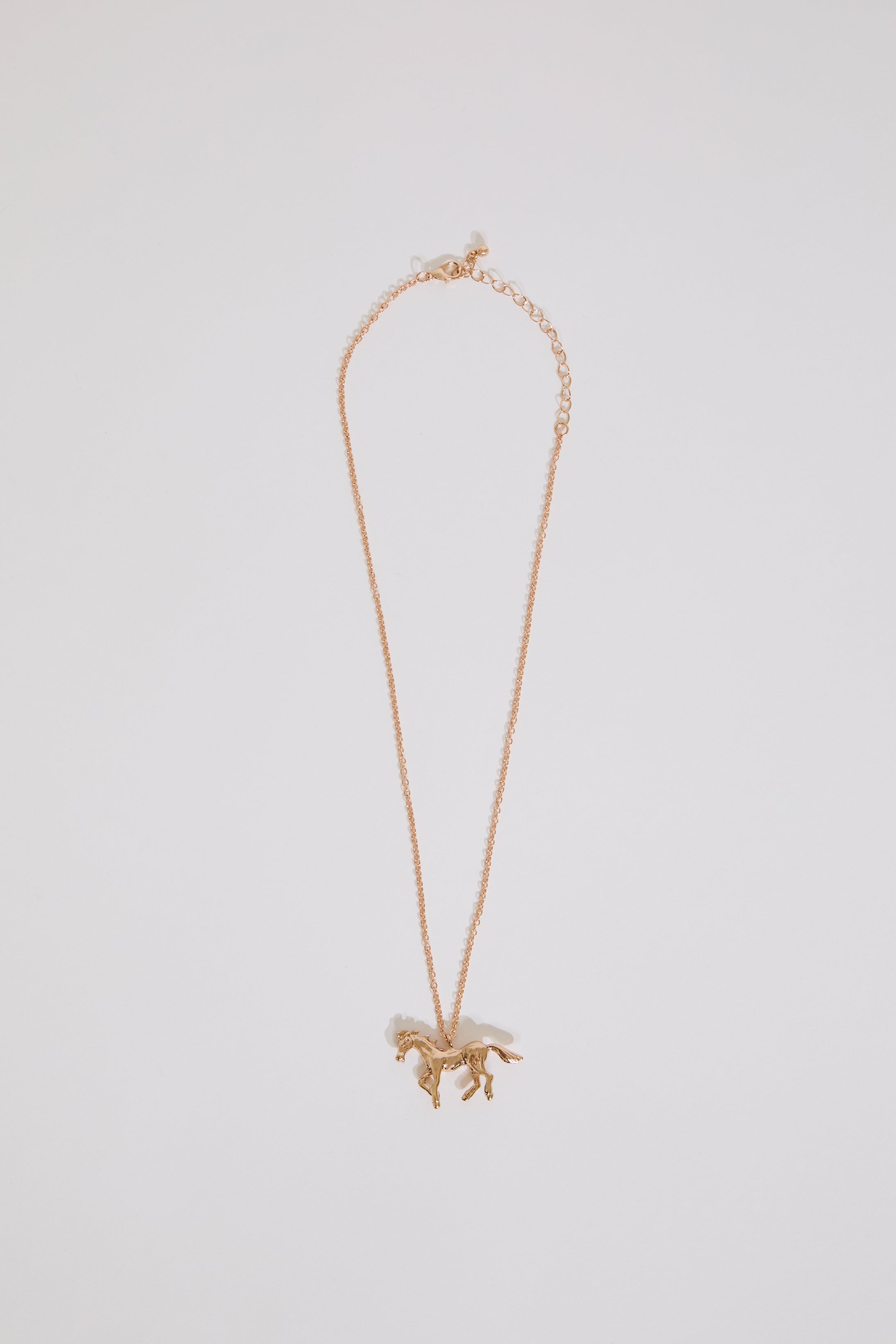 Horse Pendant Chain Necklace Horse Pendant Chain Necklace