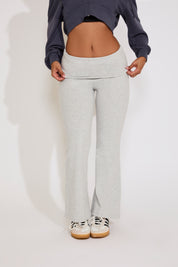 FOLD OVER WAIST LOOSE FIT YOGA PANT