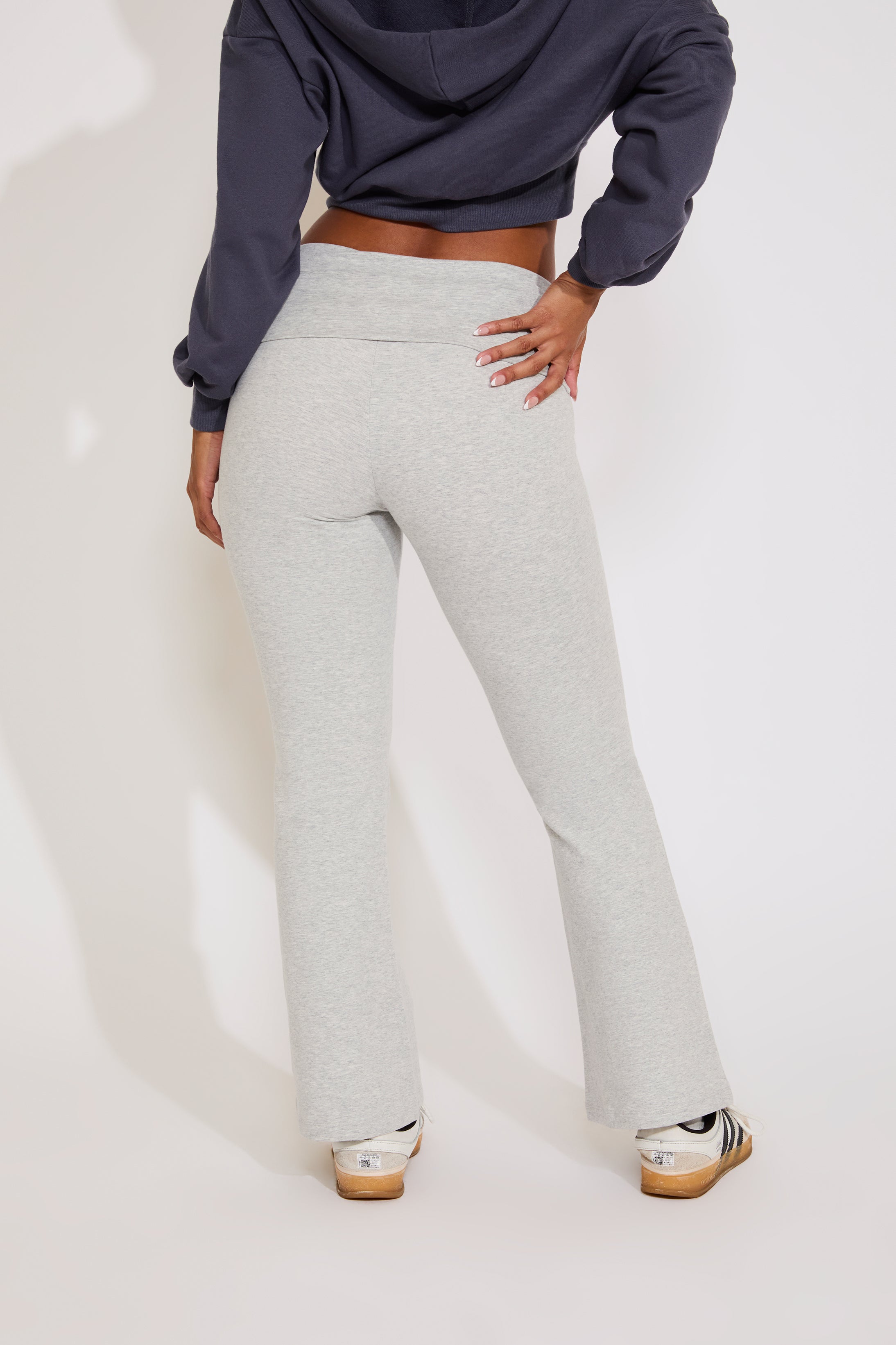 FOLD OVER WAIST LOOSE FIT YOGA PANT
