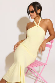 CROSSOVER KNOT BACKLESS MAXI DRESS MD7017 (1)