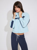 SPORT CONTRAST ZIP UP JACKET