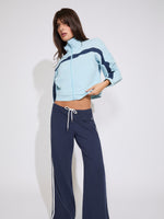 SPORT CONTRAST ZIP UP JACKET