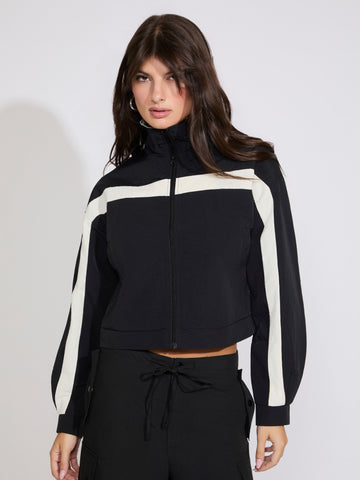 SPORT CONTRAST ZIP UP JACKET