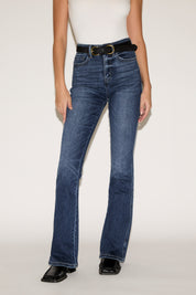 TUMMY CONTROL HIGH RISE FLARE JEANS