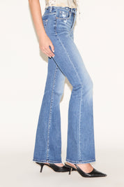 TUMMY CONTROL HIGH RISE FLARE JEANS