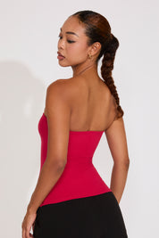 A LINE STRAPLESS TUBE TOP