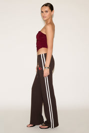 STRAPLESS RUCHED CROPPED TUBE TOP