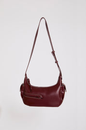 VEGAN LEATHER MULTI POCKET HOBO BAG