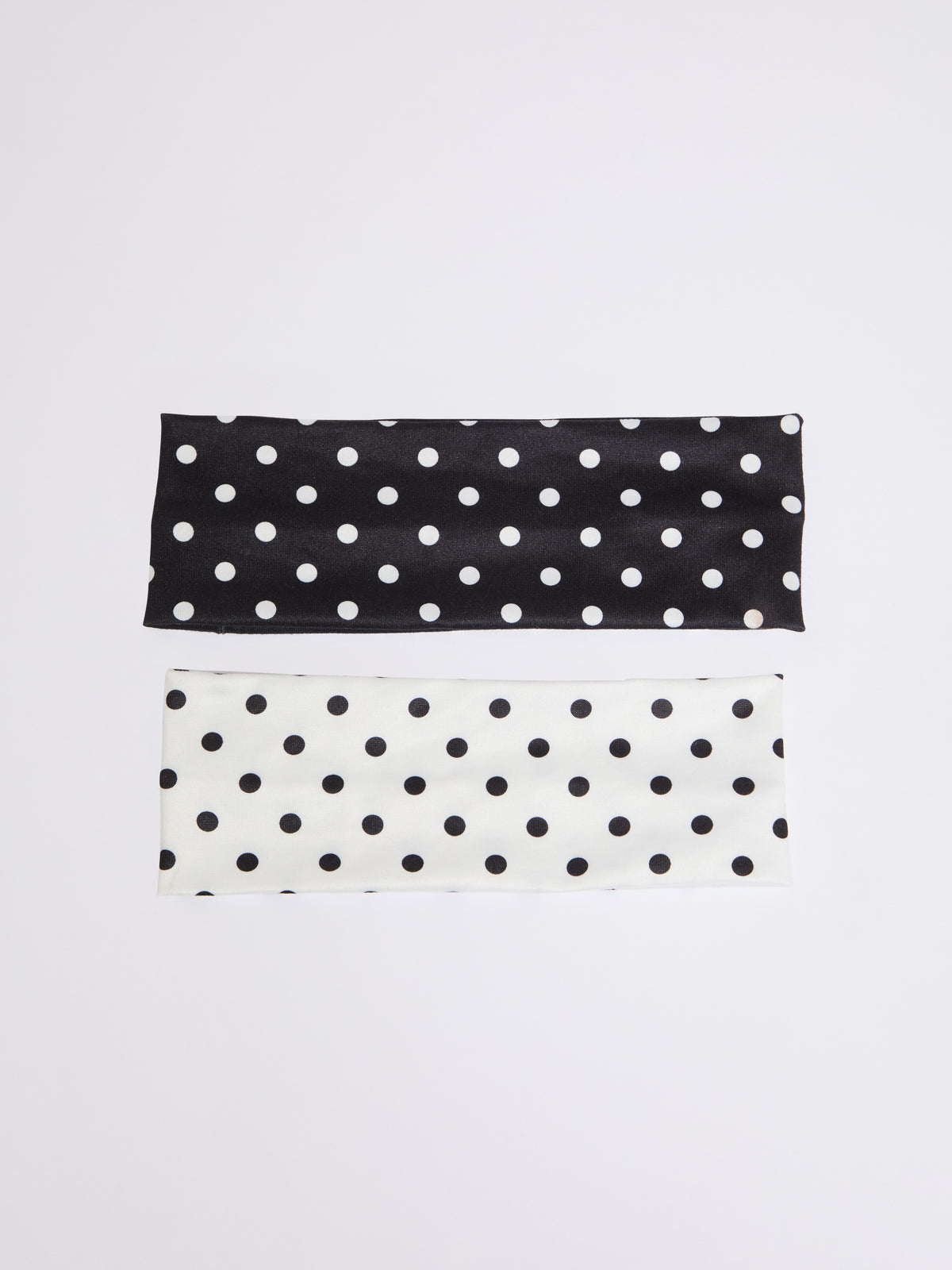 POLKA DOT PATTERN PRINT HAIR BAND