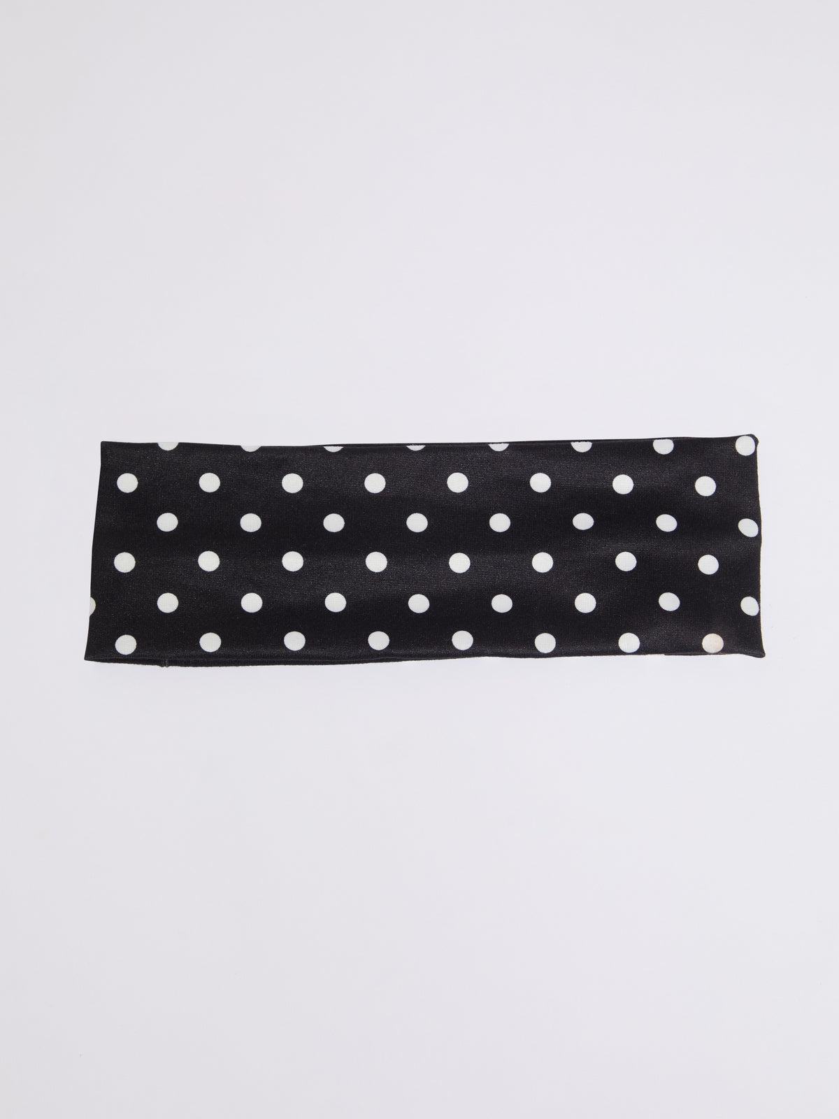 POLKA DOT PATTERN PRINT HAIR BAND