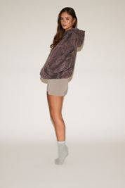 REAL CAMO PRINT PULLOVER HOODIE WITH POCKET