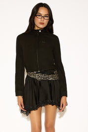 SUEDE MOTO JACKET