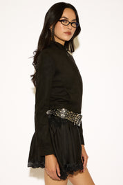 SUEDE MOTO JACKET