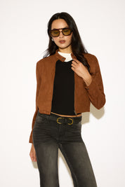 SUEDE MOTO JACKET