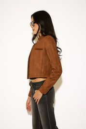 SUEDE MOTO JACKET
