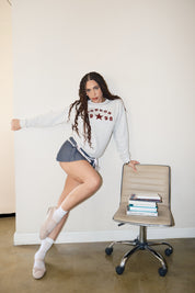 LONDON 1998 PRINT CREW NECK SWEATSHIRT