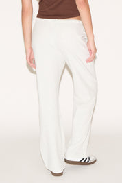 DRAWSTRING WAIST LOOSE FIT STRAIGHT LEG PANT