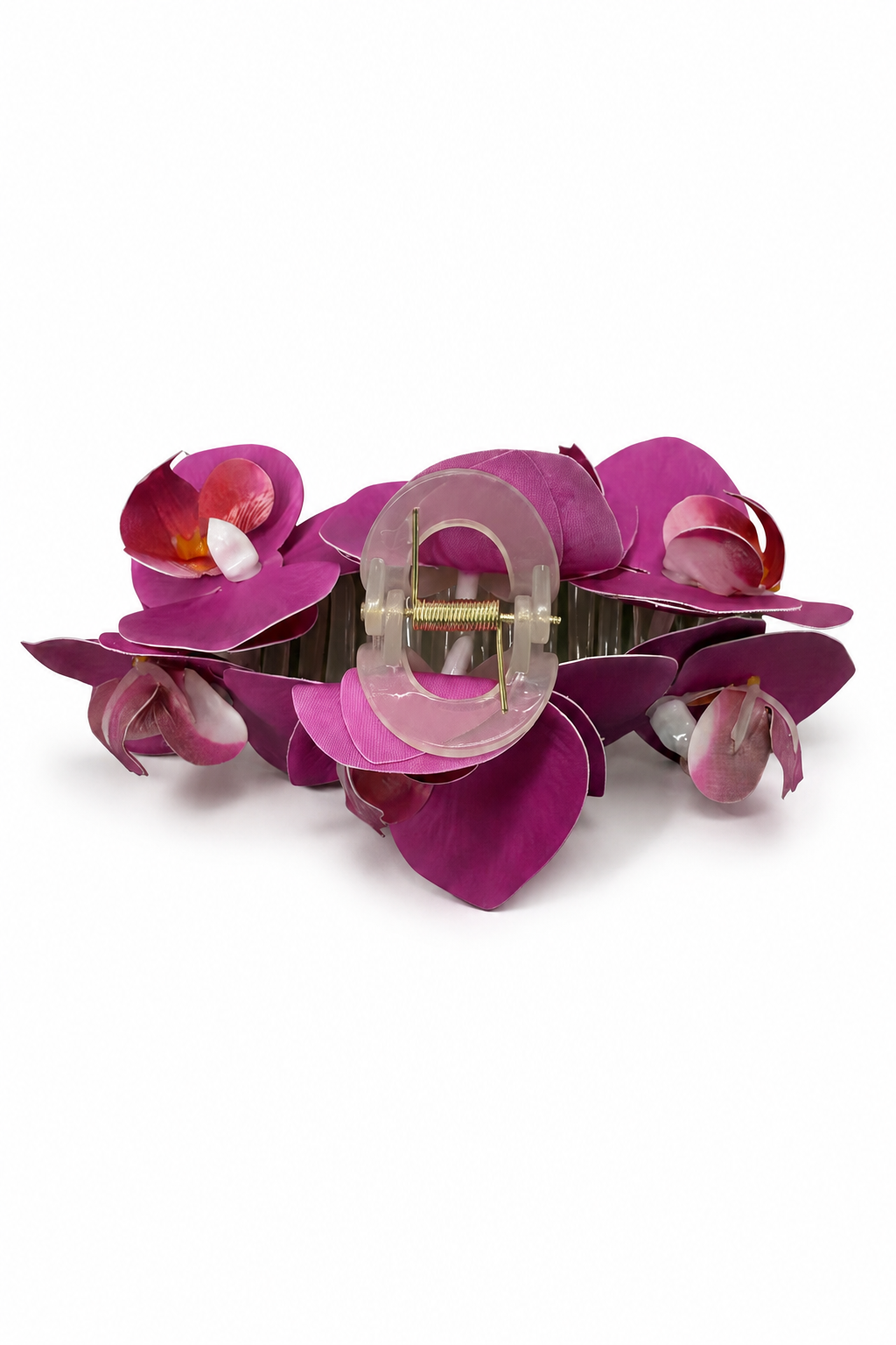 TRIPLE FLOWER CLAW CLIP