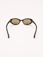 SLIGHT CAT EYE ACRYLIC FRAME SUNGLASSES