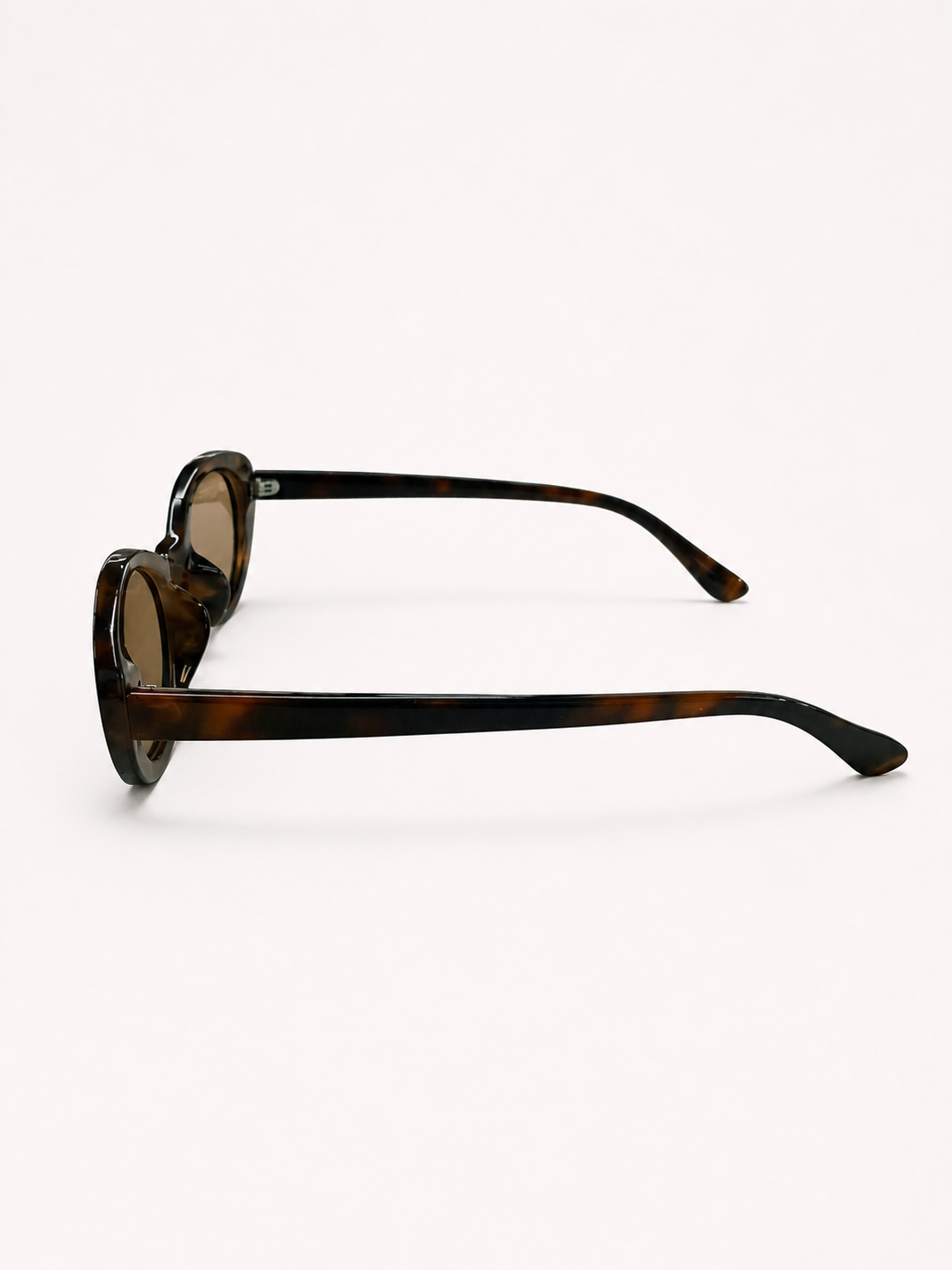 SLIGHT CAT EYE ACRYLIC FRAME SUNGLASSES