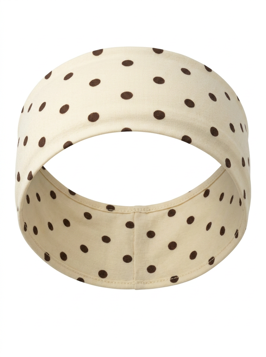 POLKA DOT TUBE TOP & PANT SET WITH HEADBAND