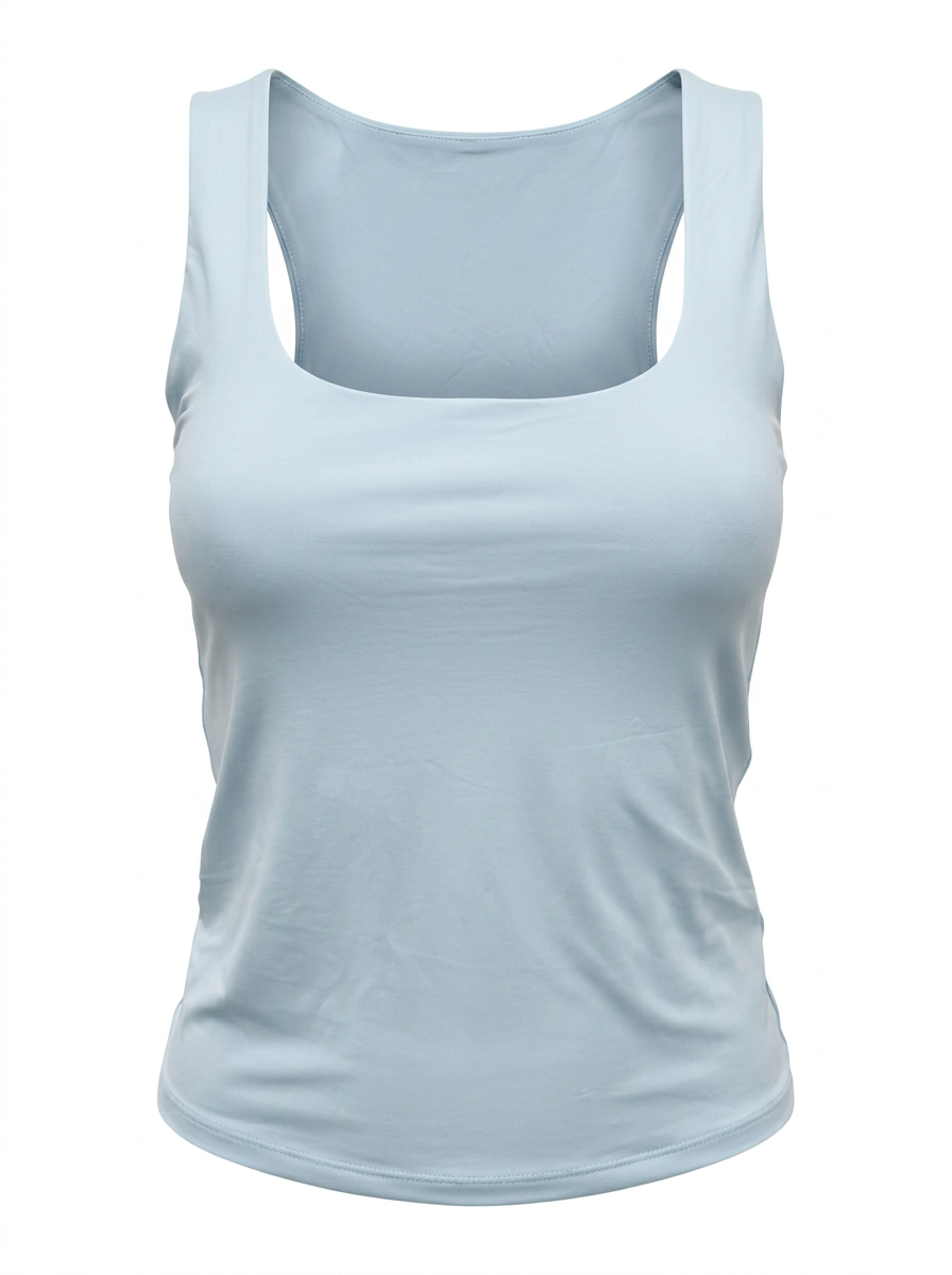SCOOP NECK SEAMLESS SLEEVELESS TOP