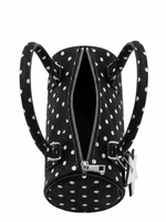 POLKA DOT BARREL HANDBAG WITH STAR CHARM