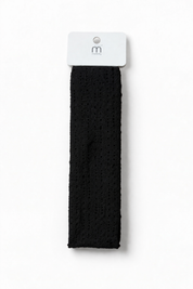EYELET LOOK STRECHY HEADBAND