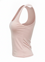 SCOOP NECK SEAMLESS SLEEVELESS TOP