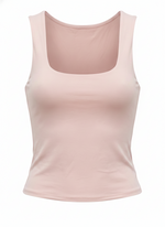 SCOOP NECK SEAMLESS SLEEVELESS TOP