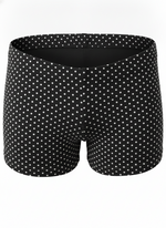 LOW WAIST POLKA DOT PRINT MICRO SHORT