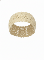 VINTAGE CROCHET FLORAL PATTERN HEADBAND