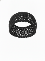 VINTAGE CROCHET FLORAL PATTERN HEADBAND