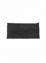 STRIPED STRETCHY FABRIC HEADBAND
