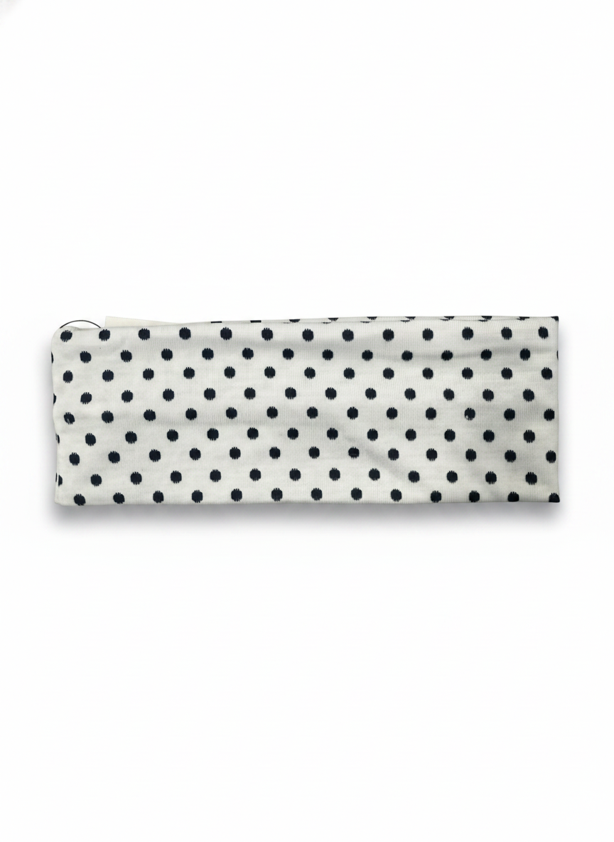 STRETCHY POLKA DOT DETAIL HEADBAND