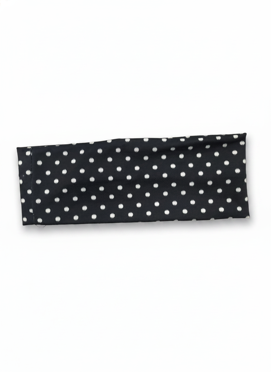 STRETCHY POLKA DOT DETAIL HEADBAND
